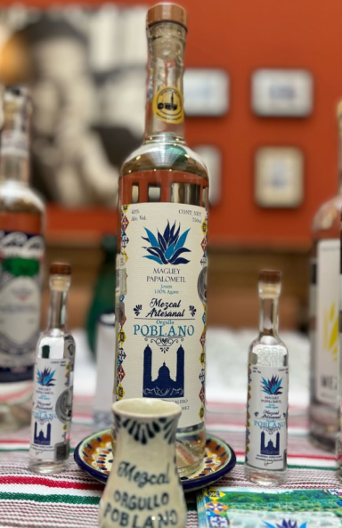 Orgullo Poblano, MEZCAL Artesanal - Papalometl Reposado